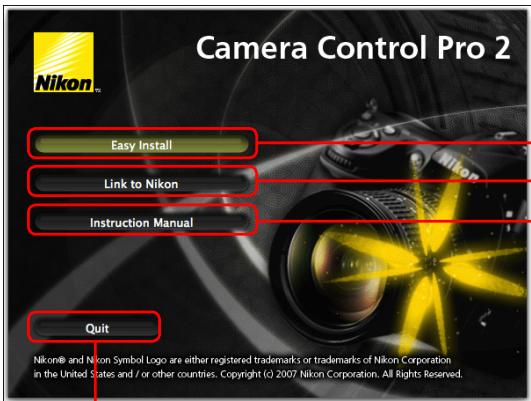 NIKON CAMERA CONTROL PRO 2 - Macintosh 2/5 - 1