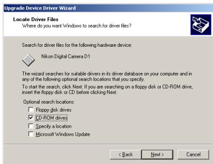 NIKON CAMERA CONTROL PRO 2 - Select the search option and click Next. - 2