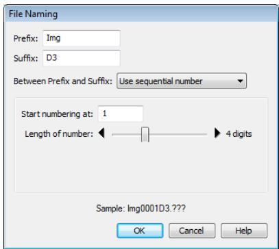 NIKON CAMERA CONTROL PRO 2 - Next file name to be used - 1