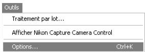 NIKON CAPTURE 4 - Préférences de Nikon Capture 4 Editor - 1