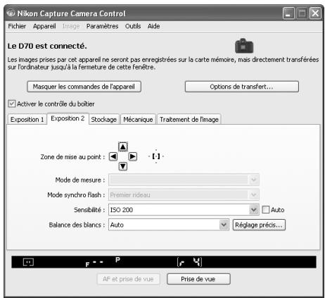 NIKON CAPTURE 4 - L'onglet Exposition 2 - 1
