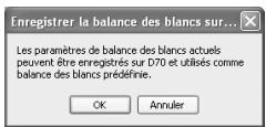 NIKON CAPTURE 4 - paramètres de la balance des blancs - 2