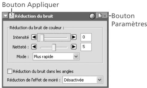 NIKON CAPTURE 4 - Réduction du bruit - 1