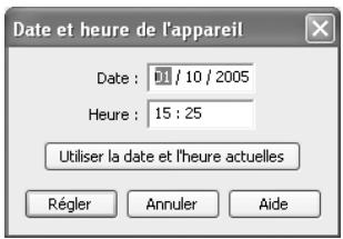 NIKON CAPTURE 4 - Régler la date et l'heure... - 1