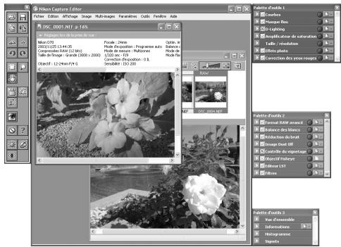 NIKON CAPTURE 4 - Fonctions principales - 3