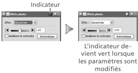 NIKON CAPTURE 4 - L'indicateur de modification - 2