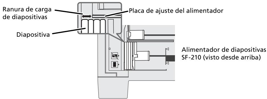 NIKON CHARGEUR 50 DIAPOSITIVES SF-210 - Carga del alimentador - 3