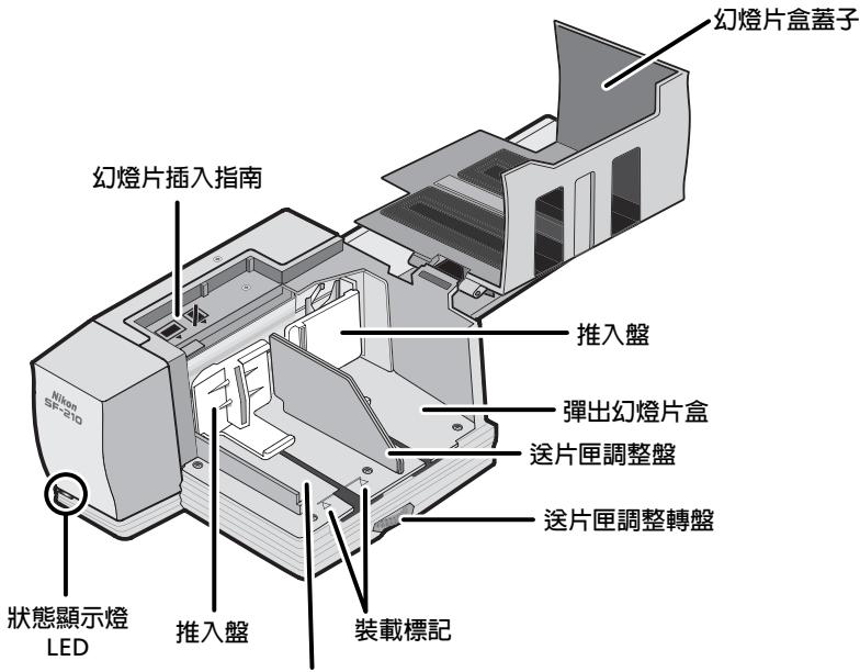 NIKON CHARGEUR 50 DIAPOSITIVES SF-210 - SF-210的零件 - 1