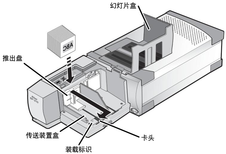 NIKON CHARGEUR 50 DIAPOSITIVES SF-210 - 装在传送装置 - 1