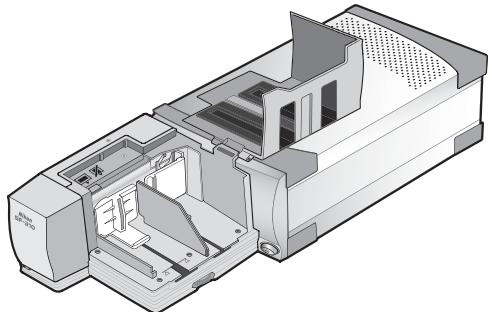 NIKON CHARGEUR 50 DIAPOSITIVES SF-210 - Verwenden der separates Mitnehmerplatte - 4