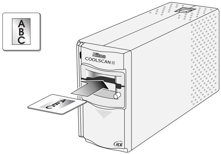 NIKON COOLSCAN III LS30 - Insertion des diapositives - 3
