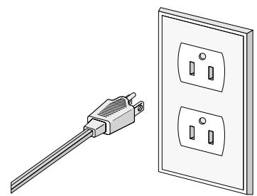 NIKON COOLSCAN III LS30 - Connexion du câble d'alimentation - 3