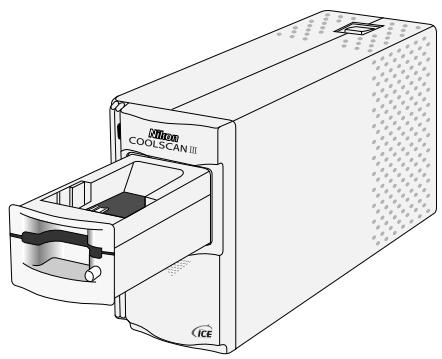 NIKON COOLSCAN III LS30 - Utilisation de l'adaptateur pour diapositives (MA-20) - 1