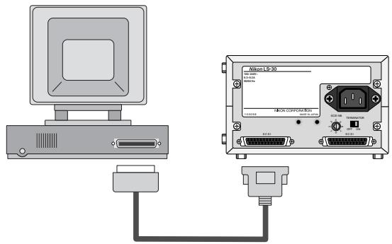 NIKON COOLSCAN III LS30 - Lorsque le scanner est le dernier périphérique sur la chaine - 3