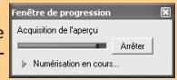 NIKON COOLSCAN V LS50ED - Fenêtre de progression - 1