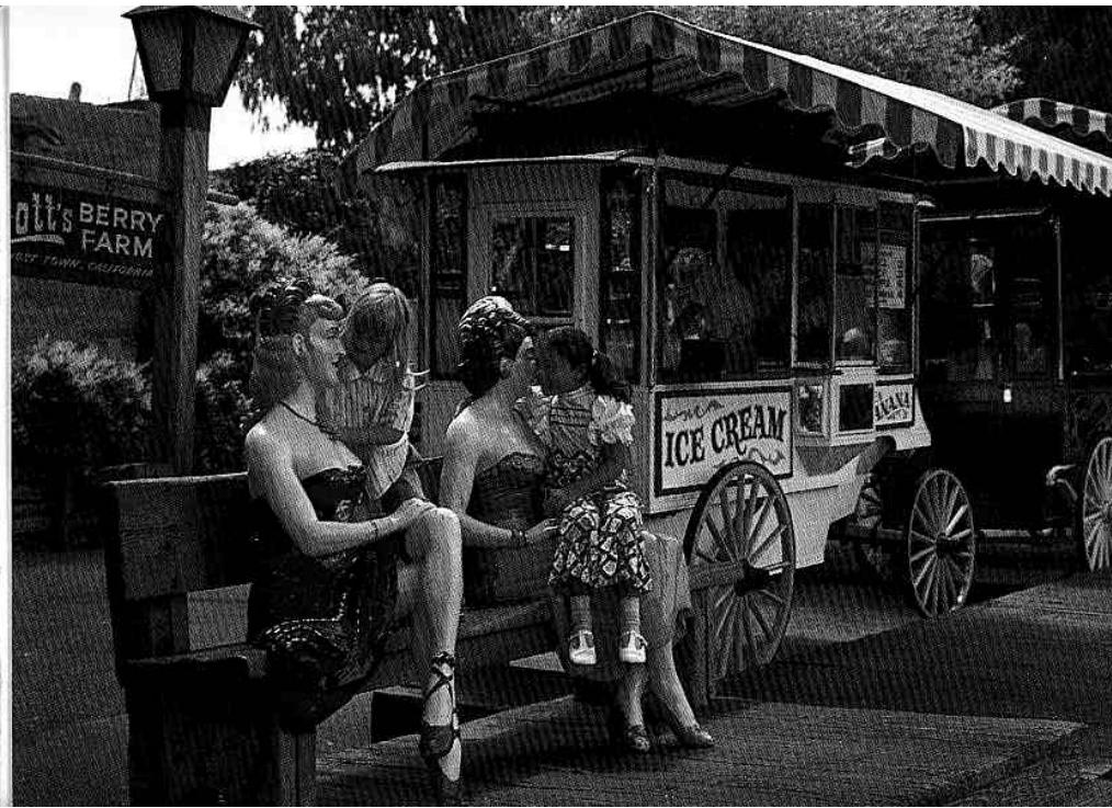 Oils BERRY FARM ICE TOWN, CALIFORNIA ICE CREAM