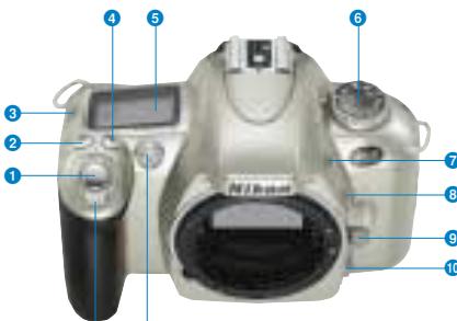 NIKON F55D - Écran ACL - 1