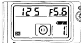 NIKON F80D - Rotate the focus area selector lock lever and select centre focus area with the focus area selector. - 4