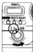 NIKON F80S - Set the AF Area mode selector to [ ] (Single Area AF). - 2