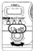 NIKON F80S - Rotate the AF Area mode selector to select Single Area AF [ ] or Dynamic AF [+]. - 2