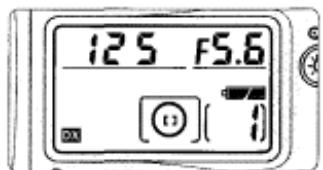 NIKON F80S - Set the AF Area mode selector to [ ] (Single Area AF). - 4