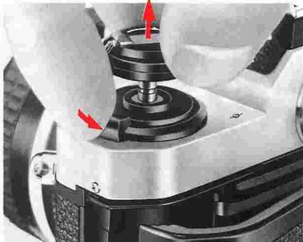 NIKON FM2 - Mount the lens onto the camera. - 1