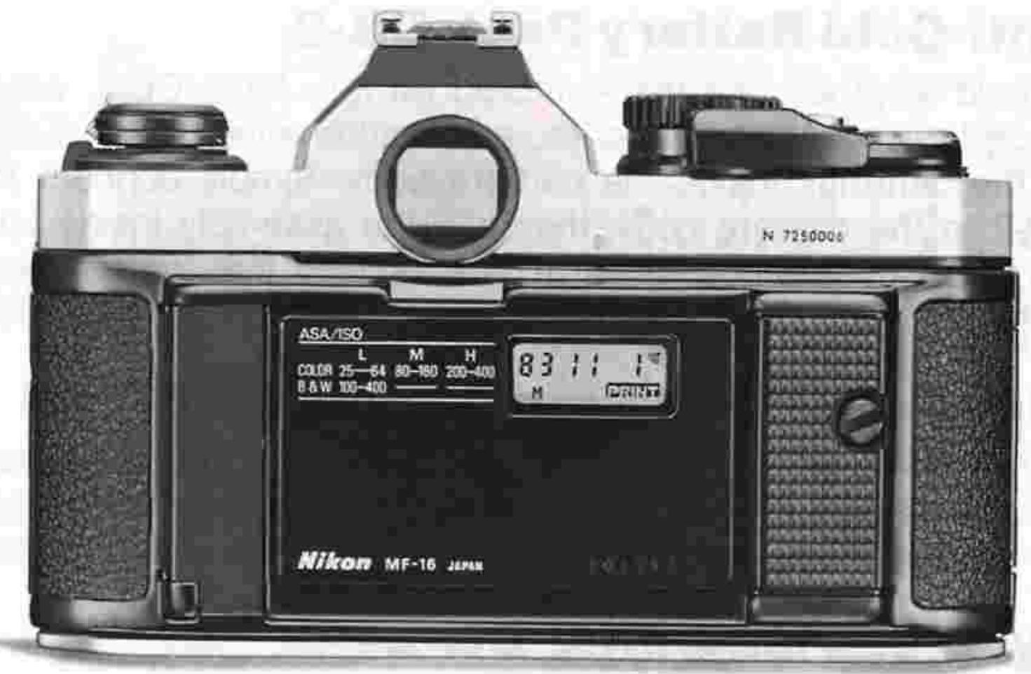 NIKON FM2 - Data Back MF-16 - 1