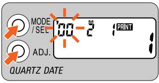 NIKON LITE TOUCH ZOOM 120ED-QD - Correcting the date and time - 1
