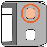 NIKON LITE TOUCH ZOOM 120ED-QD - Lighting/blinking of the orange LED - 1