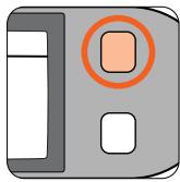 NIKON LITE TOUCH ZOOM 120ED-QD - Allumage/clignotement du témoin orange - 1