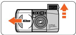 NIKON LITE TOUCH ZOOM 120ED-QD - Kurzanleitung - 2