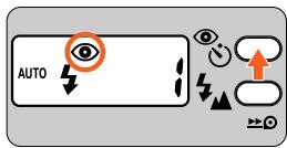 NIKON LITE TOUCH ZOOM 120ED-QD - Press the button until “  ” appears on the LCD panel. - 1