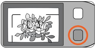 NIKON LITE TOUCH ZOOM 120ED-QD - Achten Sie daraufuf, daß die grüne LED aufleuchtet, und drücken Sie dann den Ausloser. - 1