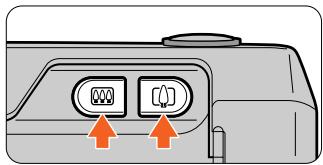NIKON LITE TOUCH ZOOM 120ED-QD - Drücken Sie die Tasten Zoom, um den Bildausschnitt zu wahlen. - 1