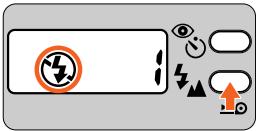 NIKON LITE TOUCH ZOOM 120ED-QD - Press the 44 button until “ 44 ” appears on the LCD panel. - 1