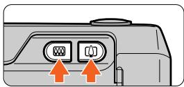 NIKON LITE TOUCH ZOOM 120ED-QD - Drücken Sie die Zoomtaste, undrichten Sie die Kamera auf den gewünschten Bildausschnitt - 1