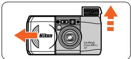 NIKON LITE TOUCH ZOOM 120ED-QD - Guide d'utilisation rapide - 2