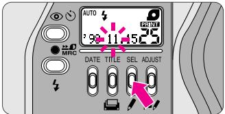 NIKON NUVIS S - Programmation de la date et de l'heure - 3