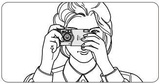 NIKON NUVIS S - Richtige Kamerahaltung - 1