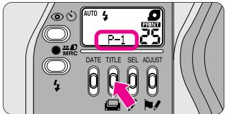 NIKON NUVIS S - Spécification du tirage souhaité - 1