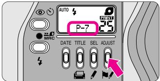 NIKON NUVIS S - Spécification du tirage souhaité - 3