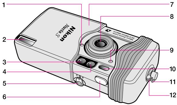 NIKON NUVIS S - Teilebezeichnungen - 1
