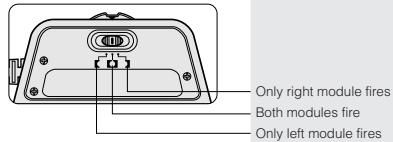 NIKON SB-29 - Setting both flash modules or either flash module - 1