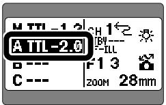 NIKON SB-800 - Setting the flash mode, flash output level compensation values, and channel number on the master flash unit - 4