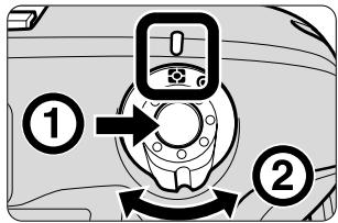 NIKON SB-800 - Set the camera's exposure mode to Programmed Auto (P). - 1