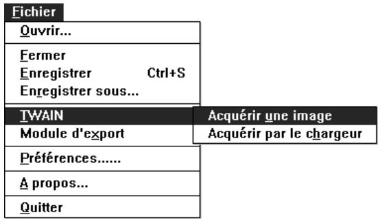 NIKON SCAN - Bouton d'acquisition - 2