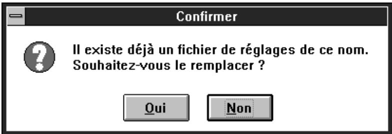 NIKON SCAN - Enregistrement des réglages - 2