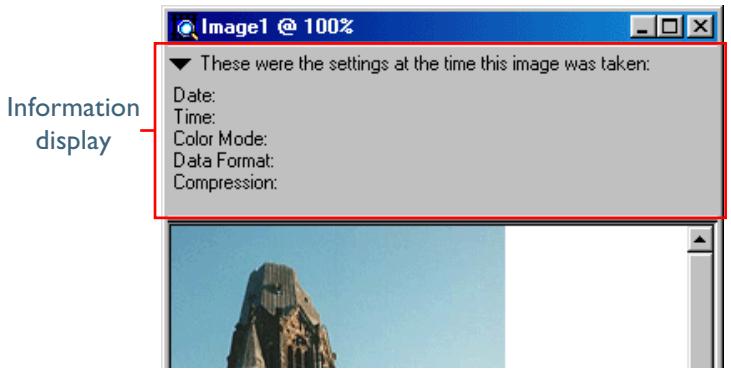 NIKON SCAN 3 - Viewing Information about the Image - 1