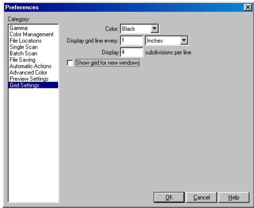 NIKON SCAN 3 - The Grid Tab - 1