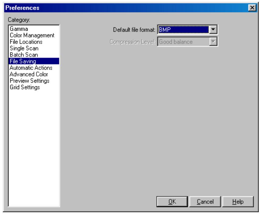 NIKON SCAN 3 - The File Saving Tab - 1